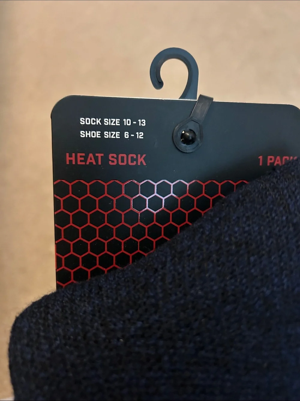 NWT heat sock - sock hub the warmest boot sock